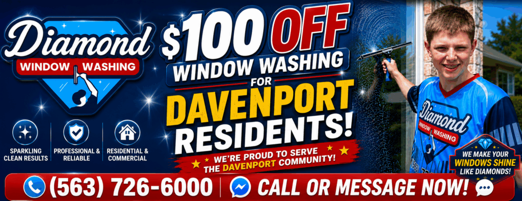 Diamond Window Washing Davenport, IA